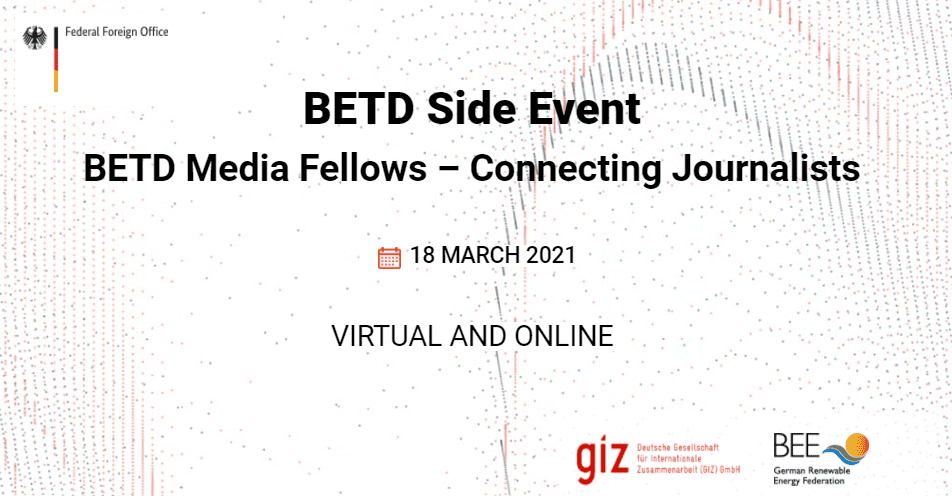BETD Media Fellows 2021