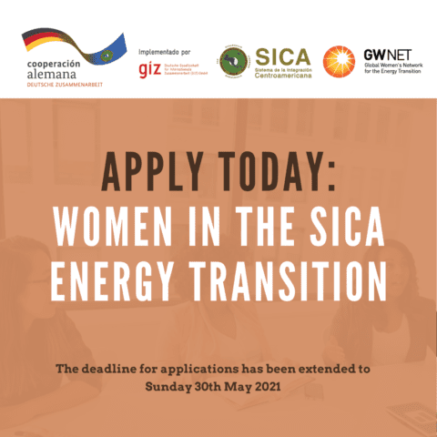 Women in the SICA Energy Transition - Extended Deadline